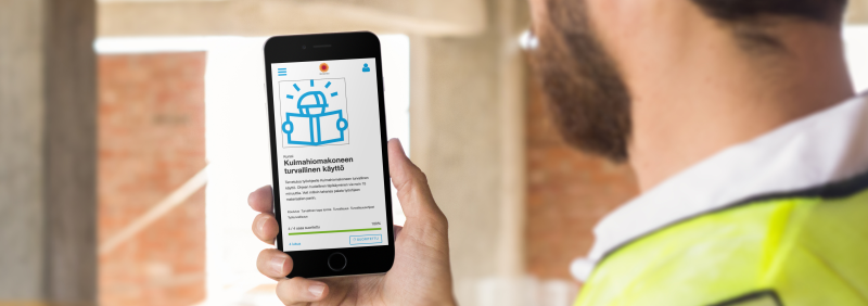 black-iphone-6-mockup-of-a-construction-worker-on-site-a12423